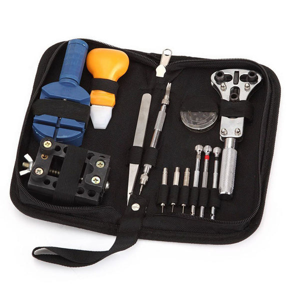 13 in 1 Watch Repair Tool Kit Zip Opener Link Remover Screwdrivers-WatchVenue